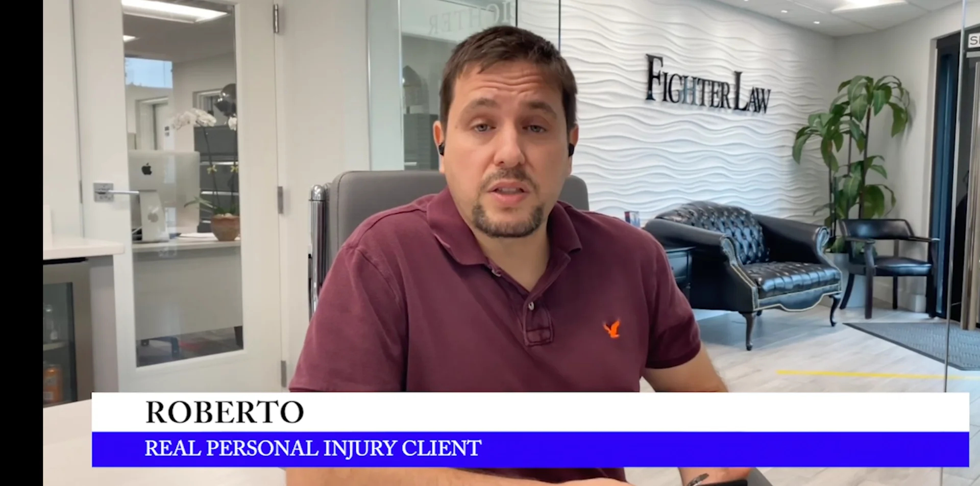 Roberto speaks about his injury case