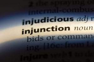 what is an injunction