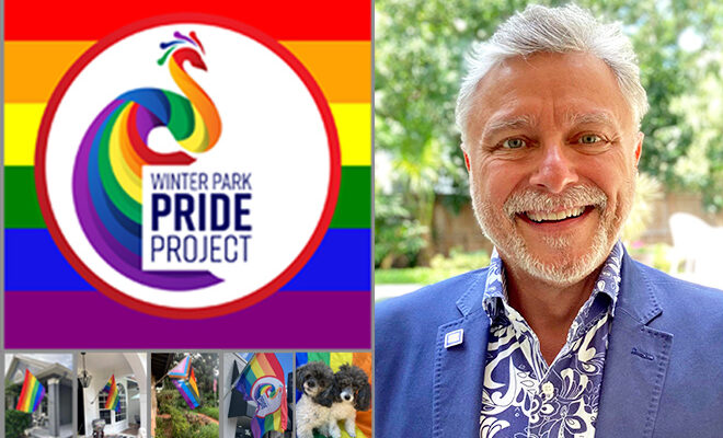 Thor Falk of Winter Park PRIDE Thor Falk and Ronel Gutierrez