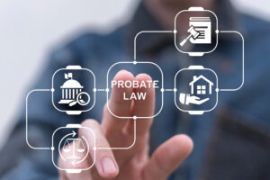 Trustee and beneficiary meeting with probate litigation attorney in Florida