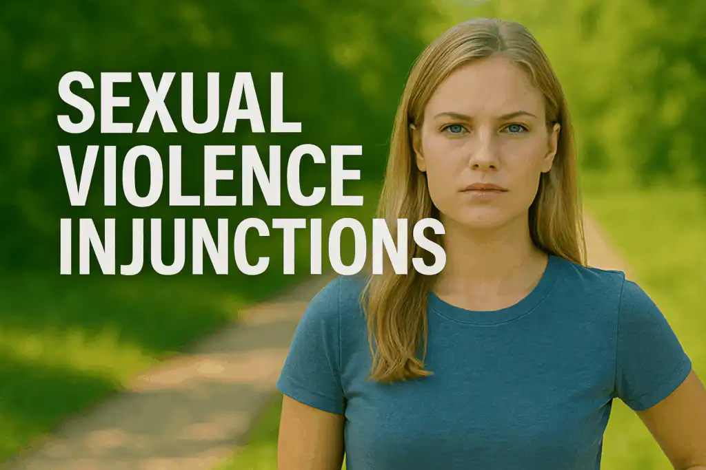 Sexual violence injunctions