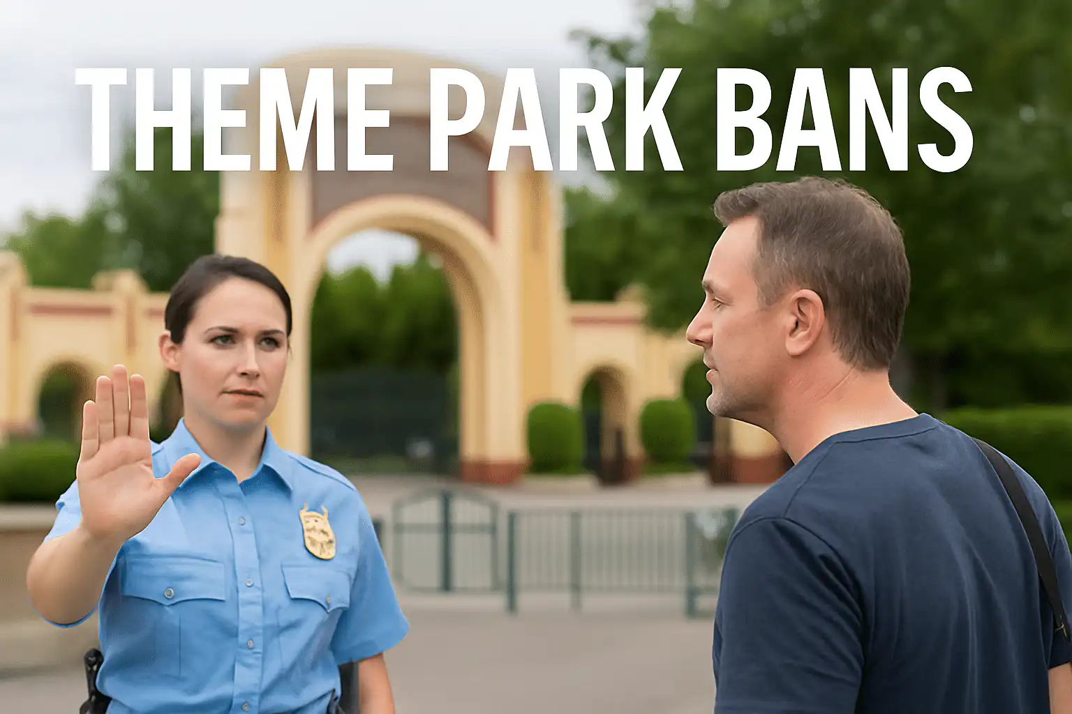 Theme park ban lawyer