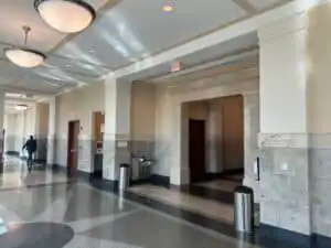 Interior of the Seminole County Courthouse in Sanford, Florida