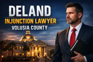 DeLand injunction lawyer in Volusia County, Florida