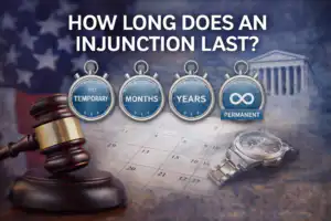 Duration of injunction in florida